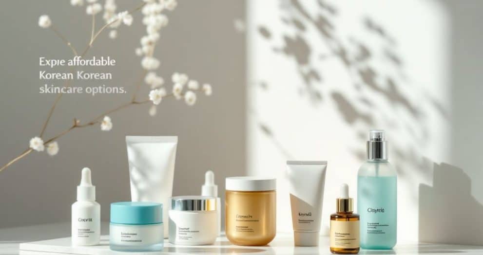 cheap korean skin care products