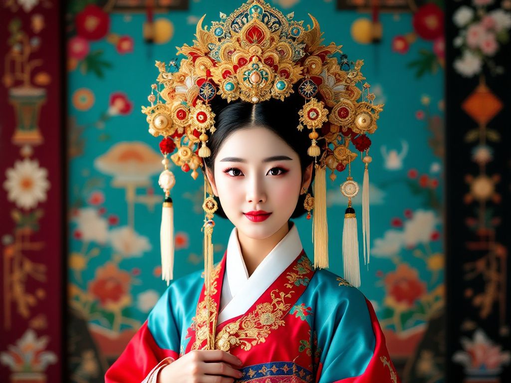 korean traditional headdress