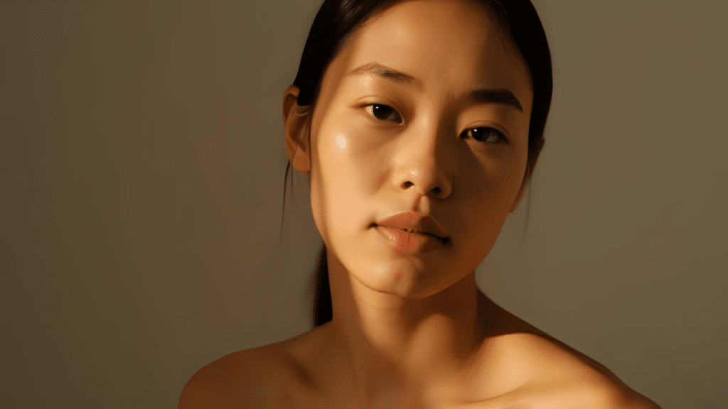 glowing skin